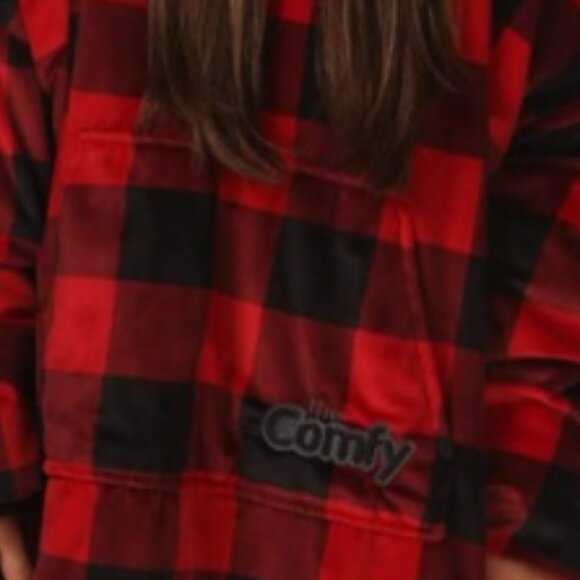 THE COMFY JR Original Sherpa Lined Microfiber Fleece Wearable Blanket, Oversized - Picture 2 of 2